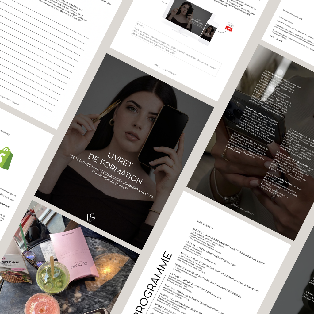 E-LIVRET : CRÉER SA FORMATION EN LIGNE